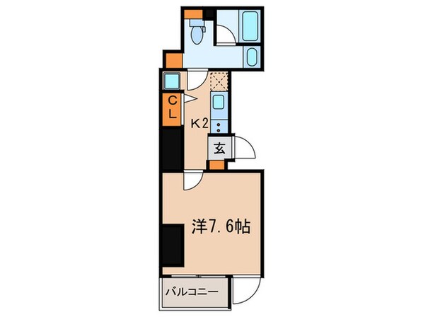 リヴシティ赤坂の物件間取画像